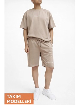 Fırfır Moda Şort Tshirt Takım