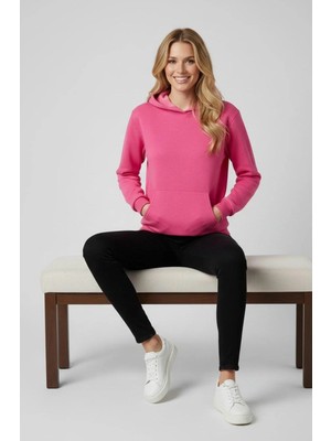 Fırfır Moda Kapşonlu Sweatshirt