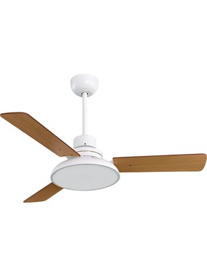 Koçtaş 3 Kanatlı Mat Beyaz Tavan Vantilatörü 107 cm