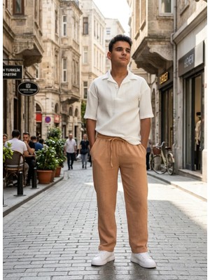 Fırfır Moda Müslin Pantolon