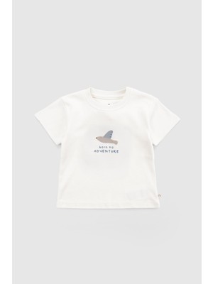 Little Gusto Organik Pamuk Bebek Tişört Adventure