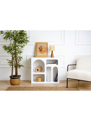 Rani Home Konsol Beyaz 80 cm GD-5333
