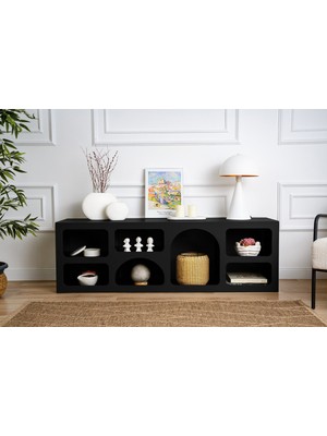 Rani Home Konsol Siyah 160 cm GD-5334