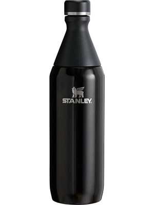 Stanley All Day Slim Bottle Vakum Yalıtımlı Şişe Siyah 0,6 Litre 4 Adet
