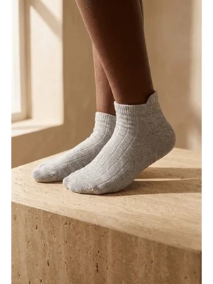 Bony Socks Çocuk Smile Step Çorap Gri
