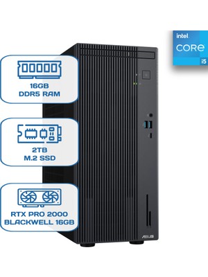 Asus Expertcenter P500 P500MV-I513428512B0D I5 13420H 16 GB Ddr5 2 Tb M.2 SSD Rtx Pro 2000 Blackwell 16GB W11P Desktop