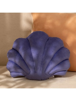 Matmel Soft Midye Kırlent  - Lacivert - 40X35 cm