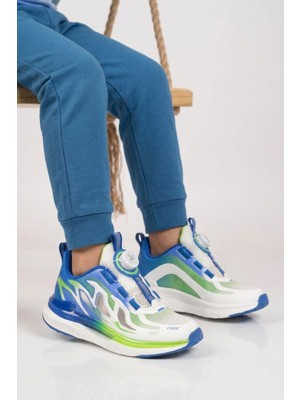 Cool Saks Geniş Kalıp Fileli Hafif Esnek Erkek Çocuk Spor Ayakkabı Zeo F