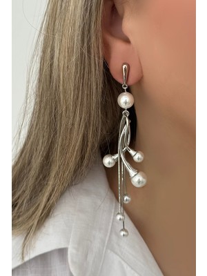 Nuva Atelier Varelle Silver Küpe