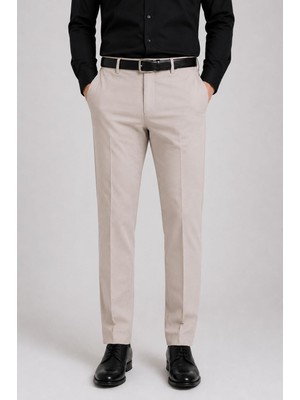Caserta Regular Fit Likralı Erkek Kumaş Pantolon - 7558
