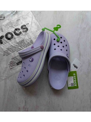 Evlium Crocs Crocband Unisex Lila Sandalet & Terlik