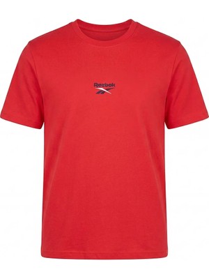 Reebok New Id Reg Iı Sl Tee Kırmızı Erkek Kısa Kol T-Shirt