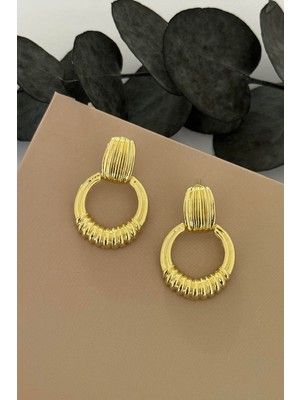 Nuva Atelier Ringa Gold Küpe