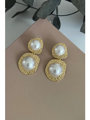 Nuva Atelier Molten Pearl Küpe