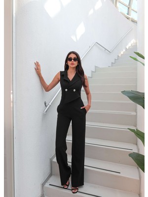 Esra Helvacı Eh Collection Kruvaze Detay Tulum