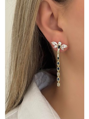 Nuva Atelier Kelebek Motifli Vip Seri Küpe
