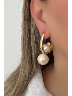 Nuva Atelier Orvella Gold Küpe