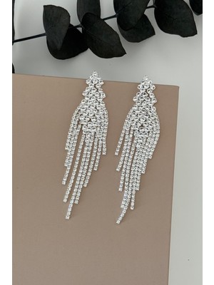 Nuva Atelier Taşlı Küpe