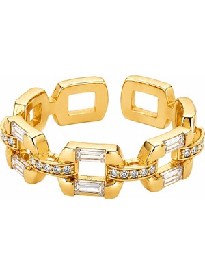 Nuva Atelier Sirona Gold Yüzük