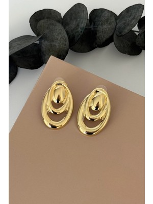 Nuva Atelier Gold Echo Küpe