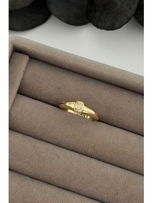 Nuva Atelier Cylinder Gold Yüzük