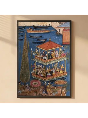 Miniaworks Şehzade Mehmet'in Sünnet Düğünü 1582 Minyatür Tablo