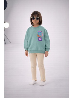 Dundee Kids Kız Çocuk Baskılı 2'li Takım Alt Üst