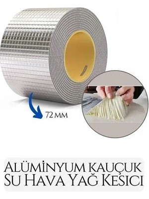 Zenvia 72 mm Su Hava Yağ Kesici Izolasyon Bandı 2 Metre 716878