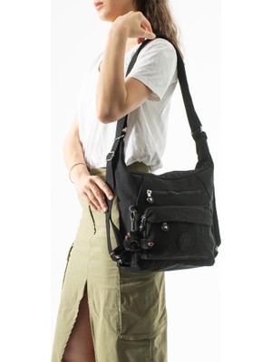 Baginn Ister Sırt Ister Omuz Ister Çapraz Askılı Fonksiyonel Kullanım Kadın Çantası 28*28 cm 571 Collection