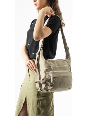 Baginn Ister Sırt Ister Omuz Ister Çapraz Askılı Fonksiyonel Kullanım Kadın Çantası 28*28 cm 571 Collection