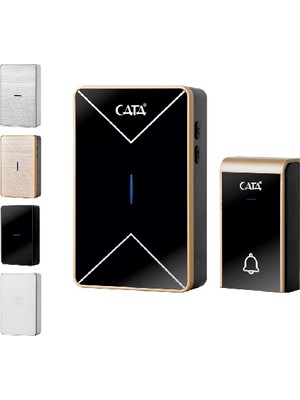 Cata Ct 104 Cata Uzaktan Kumandalı Zil Lüks Model LED Işıklı