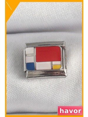 Havor Karışık Renk Portre Charm Bileklik Aksesuarı