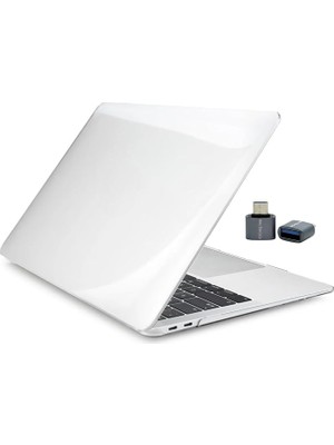 MacBook Pro 15 Kristal Şeffaf Kılıf A1707 A1990 Uyumlu Parlak Sert Tpu Kılıf Ince Hafif Koruyu