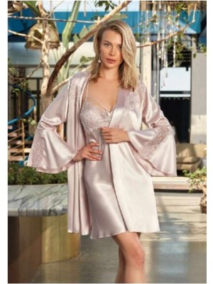 Fantastik Store Nurteks 5390 Saten Gecelik Takımı