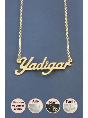 Fantastik Store Yadigar Isimli Kolye