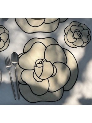 Han Deco Rose Amerikan Servis ve Bardak Altlığı