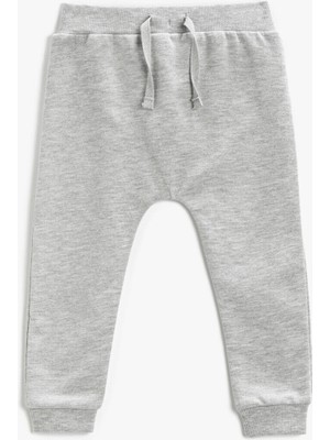 Koton Jogger Eşofman Altı Beli Bağlamalı Lastikli