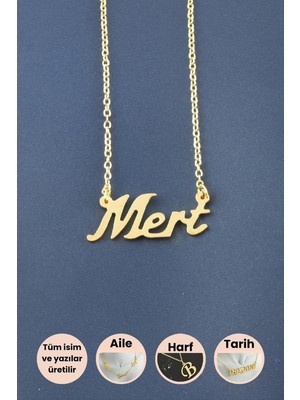 Fantastik Store Mert Isimli Kolye