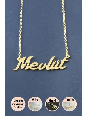 Fantastik Store Mevlüt Isimli Kolye