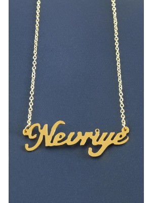 Fantastik Store Nevriye Isimli Kolye