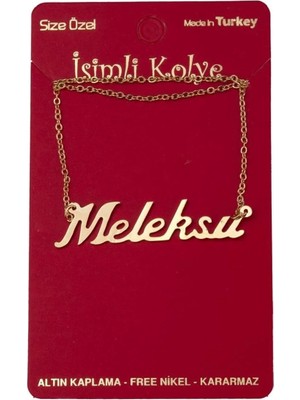 Fantastik Store Meleksu Isimli Kolye (Kişiye Özel)