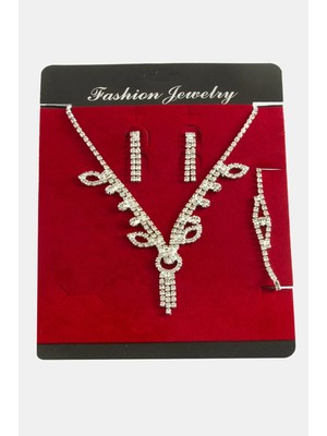 Fantastik Store Taşlı Lüks Suyolu Set Kolye