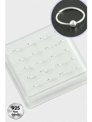Fantastik Store Top Halka Gümüş Hızma 20 Adet