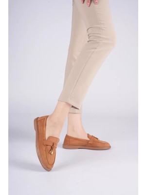 Fantastik Store Kadın Taba Günlük Süet Ayakkabı TR27MS10C