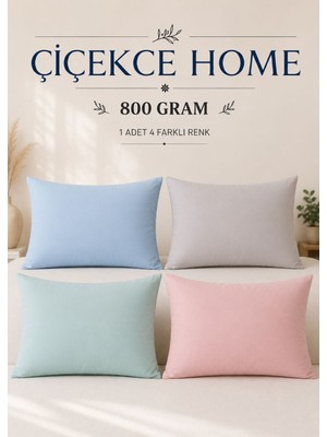 ÇİÇEKCE HOME Çiçekce Home Yastık Renkli 1.kalite Boncuk Silikon Elyaf Dolgulu 800 Gram 1 Adet