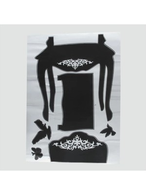 Fantastik Store 3 Boyutlu Yapıştırmalı Duvar Süsü