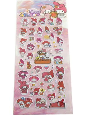 Fantastik Store Happy Kabartmalı Sticker