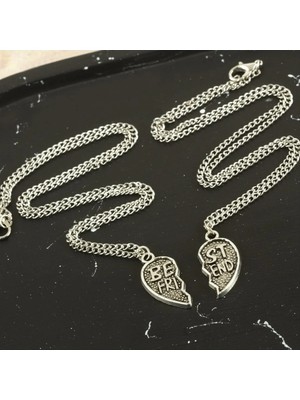 Fantastik Store Best Friends Arkadaş Zincir Kolye (Çift Kolye)