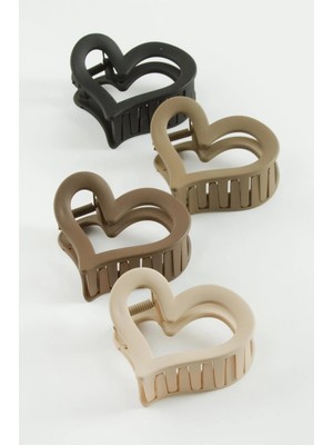 Fantastik Store Kalp Renkli Mandal Toka 7 cm