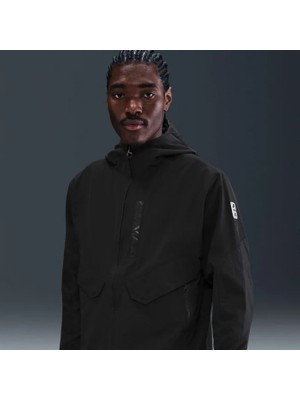 Nike Erkek Siyah Air Max  Jacket Esnek Dokuma Spor Ceket |
